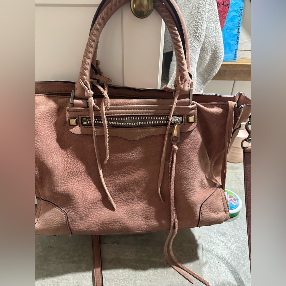 Rebecca Minkoff blush pink satchel